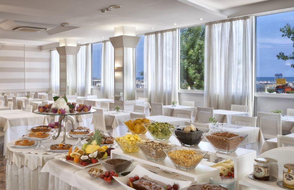 Litoraneo Suite Hotel Rimini Étterem fotó